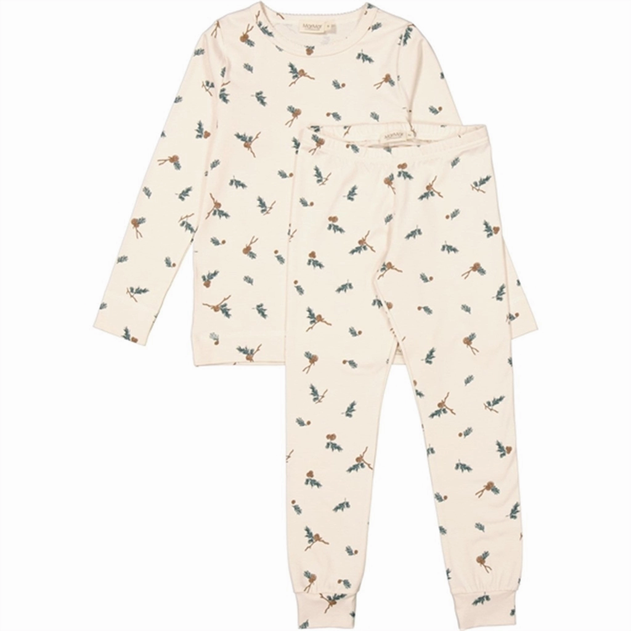 No Roll Hemline Easy Comfort MarMar Holiday Pines Sleepwear Set