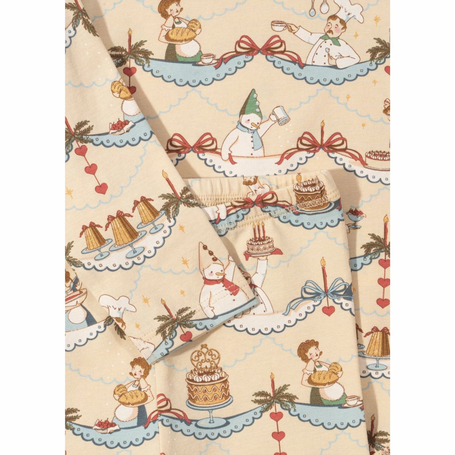 Konges Sl?jd Sugar Pie Basic Bodysuit Ls/Pants Set Gots All Night