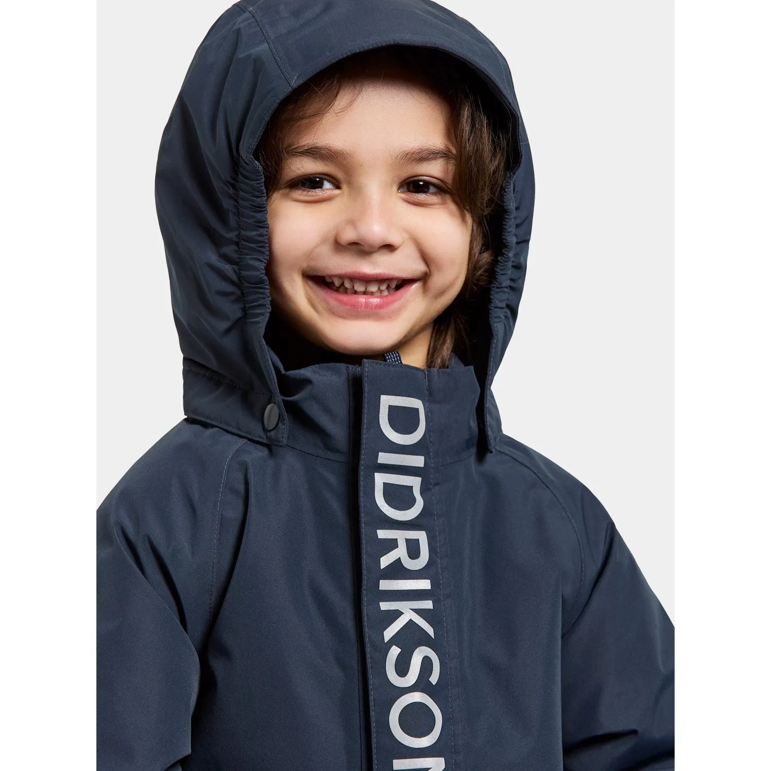 Frayed-Edge Didriksons Navy Talvi Kids Coverall