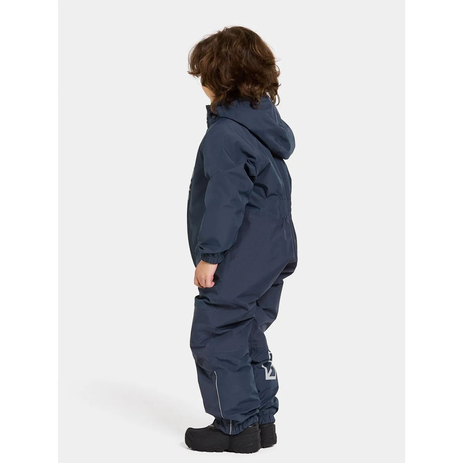 Didriksons Navy Talvi Kids Coverall Structured-Shape
