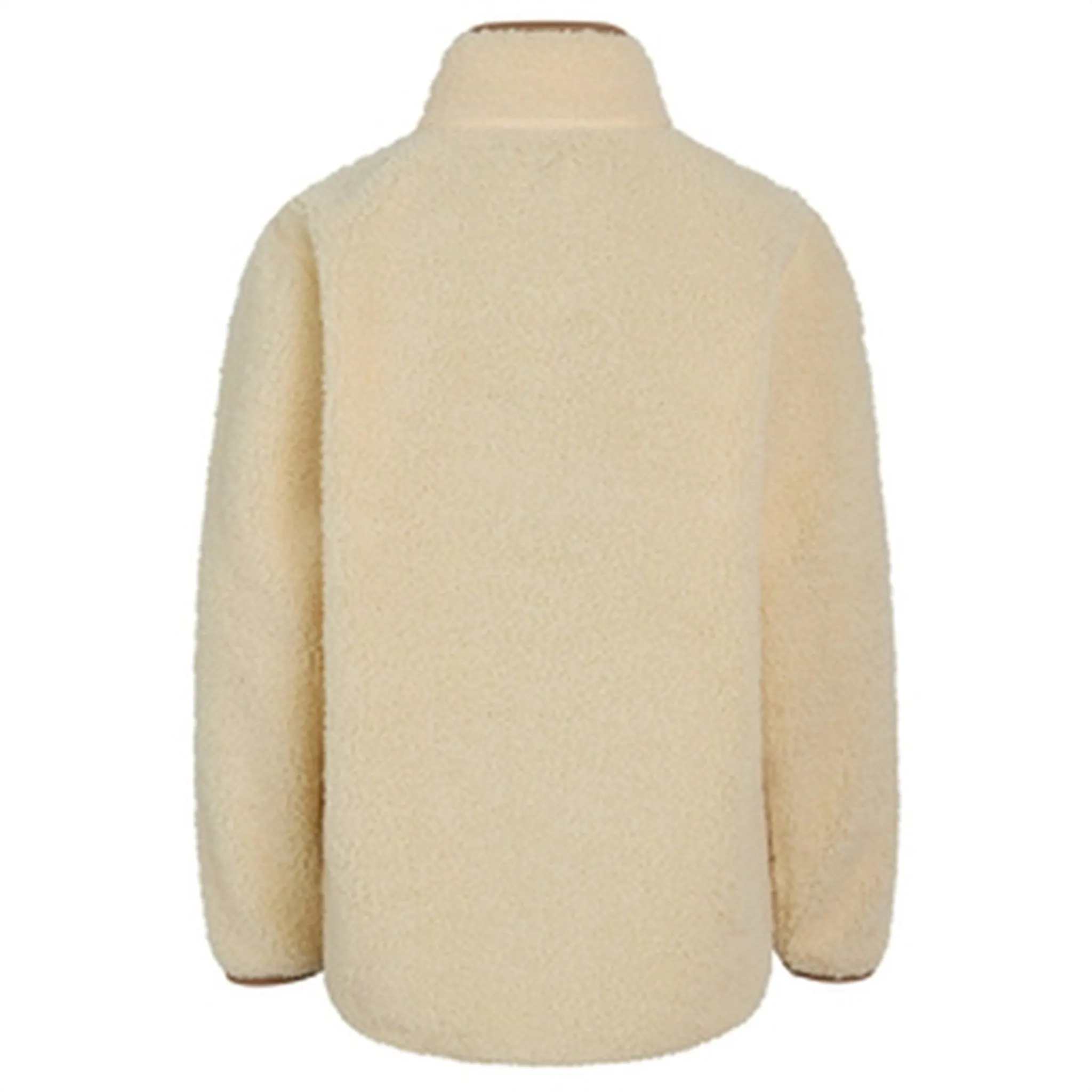 Mads N?rgaard Teddy Fleece Jeffo Jacket Vanilla Custard Midweek Chill