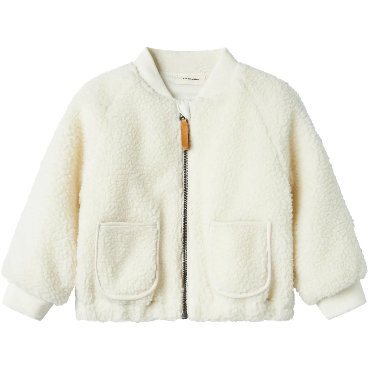 Lil'Atelier Coconut Milk Bee Lajo Bomber Jacket Casual
