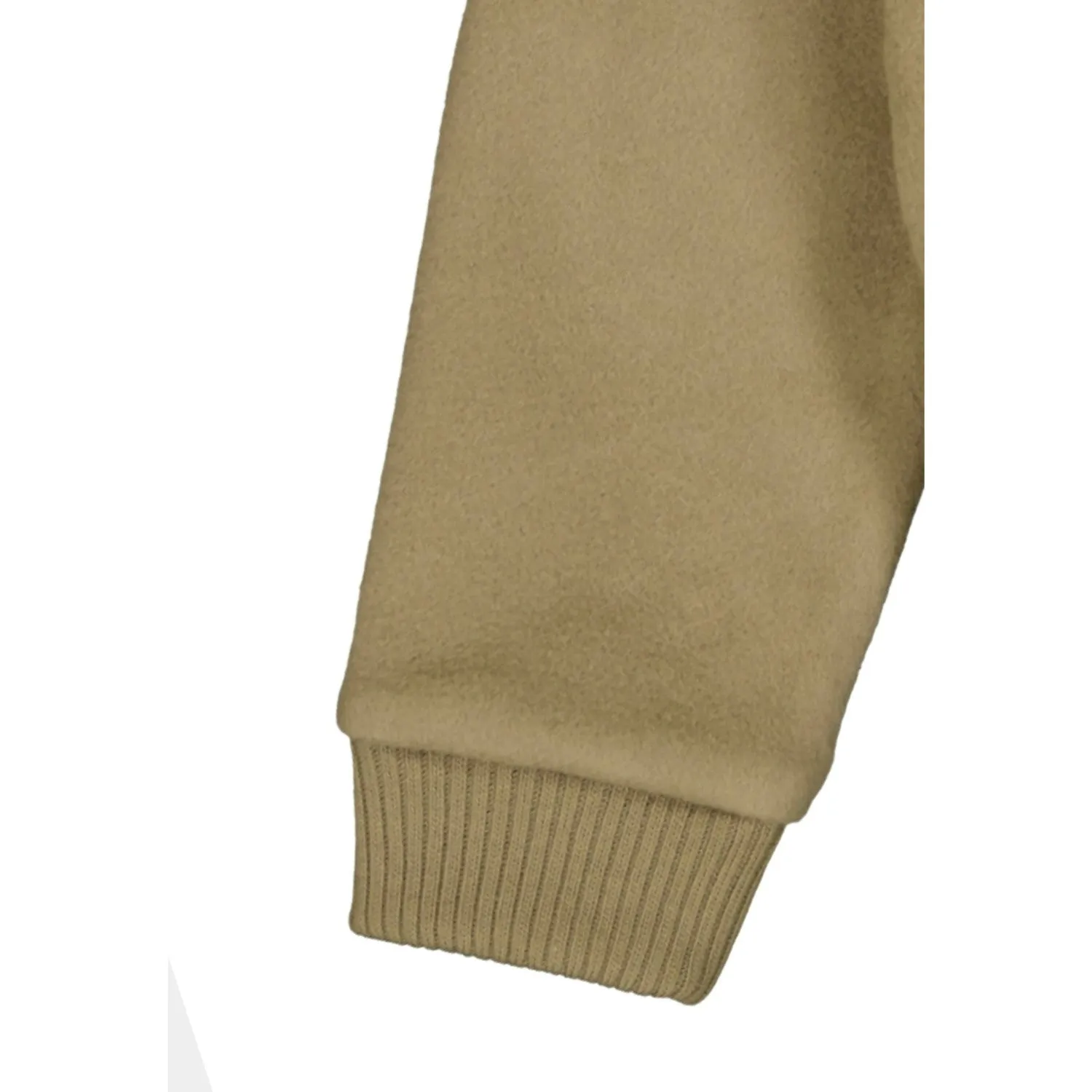 fall season Mikk-Line Dried Herb Cotton Fleece Cardigan m. Hood