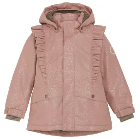 Container Sports use En Fant Burlwood jacket w. Ruffles