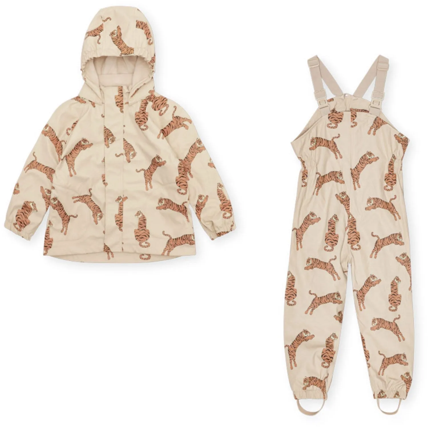 Konges Sl?jd Tiger Rainy Palme Set Durable Shell Layer