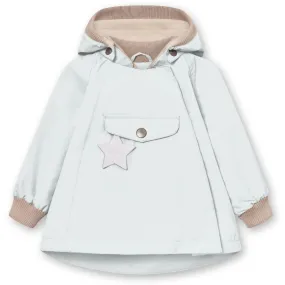 Thermal Reflective Lining Weatherproof Zipper Mini A ture Blue Metal Wai Fleece Lined Spring Jacket. GRS