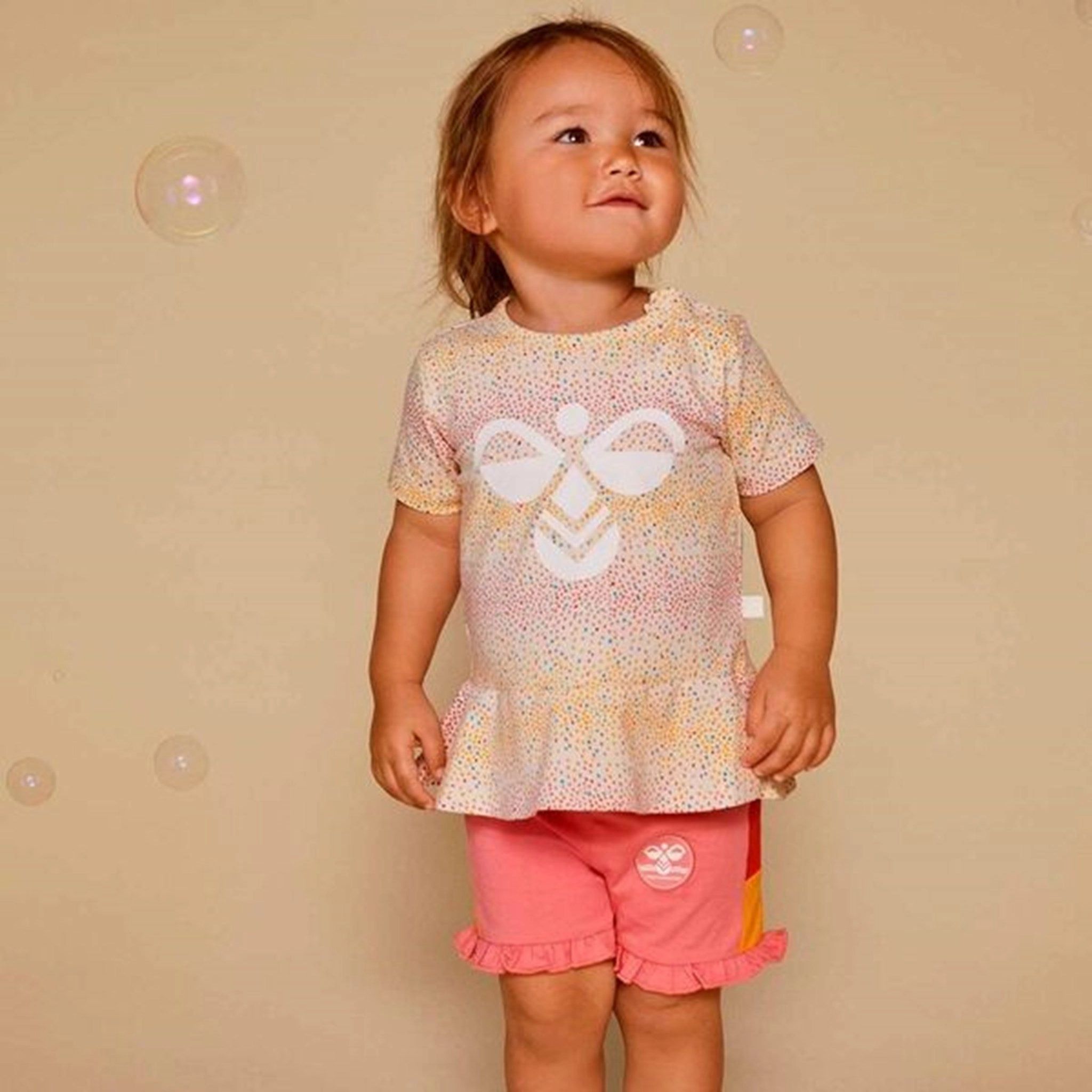 Go Casual FoldableDesign Hummel Tea Rose Anni Shorts