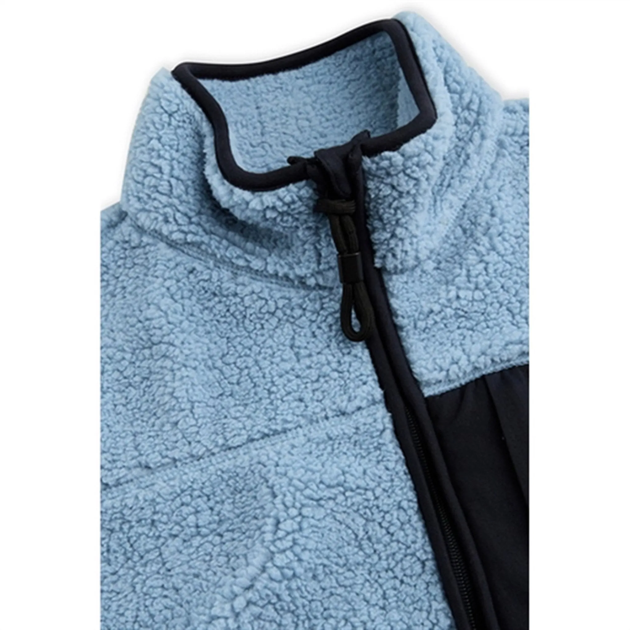 Running Gear Mads N?rgaard Teddy Fleece Vilads Vest Faded Denim