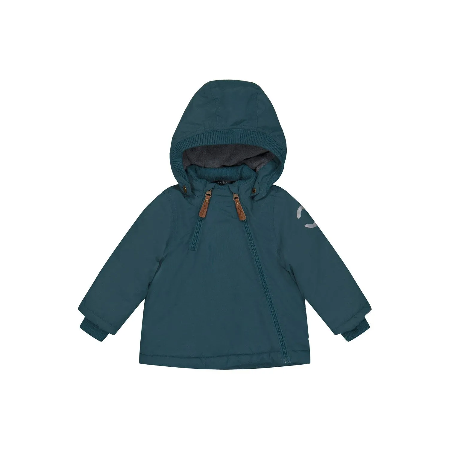 online purchase Mikk-Line Orion Blue Nylon Jacket Solid