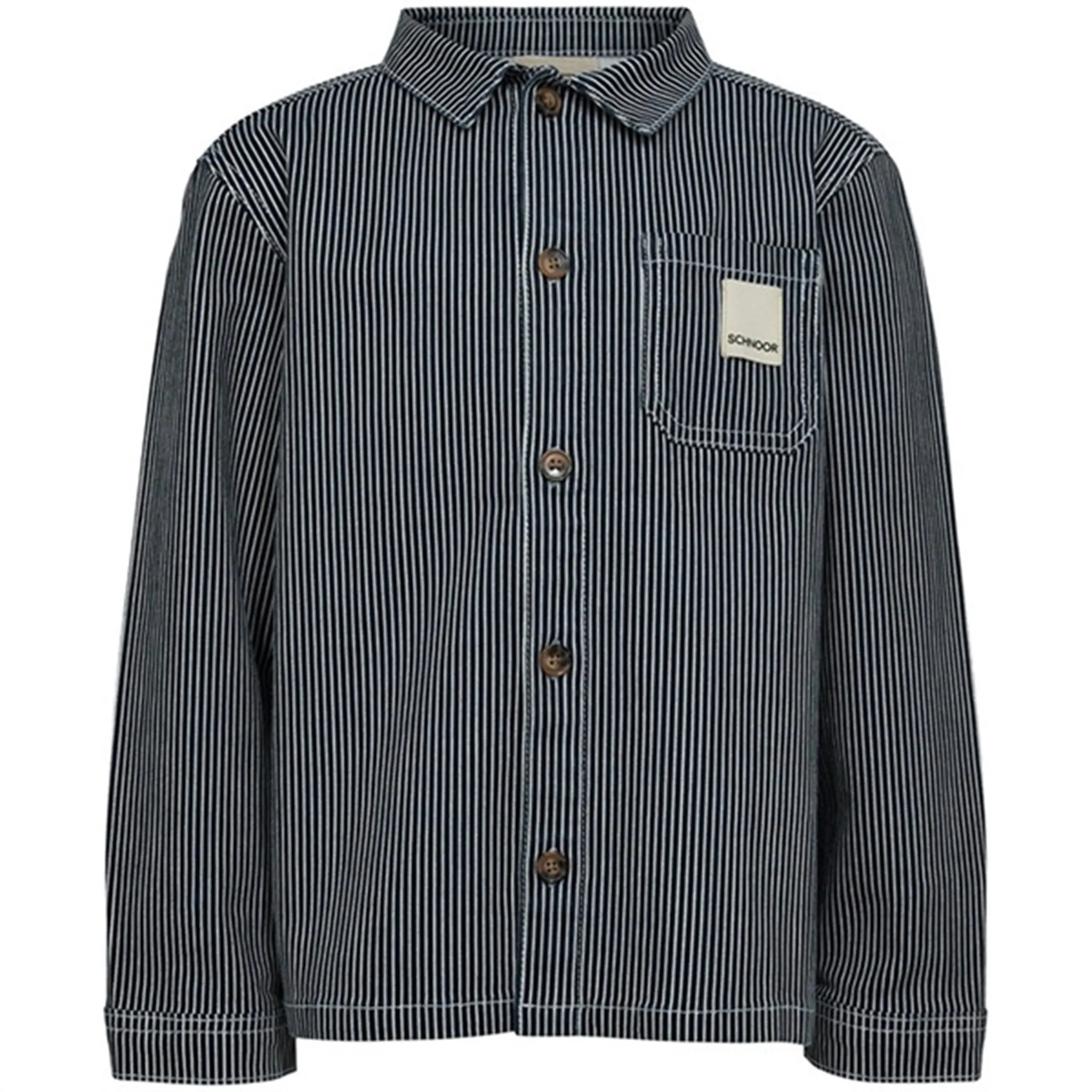 Sofie Schnoor Blue Striped Jacket Appreciate