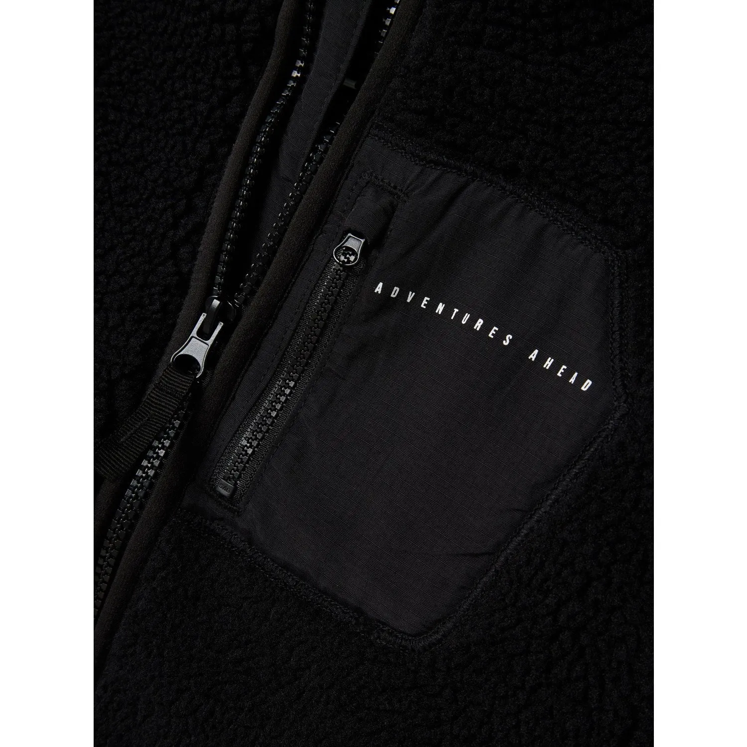 FlexibleMovement Relationship Name It Black Nknmattia Sherpa Jacket Pb