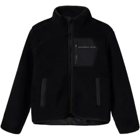 Name It Black Nknmattia Sherpa Jacket Pb Leather