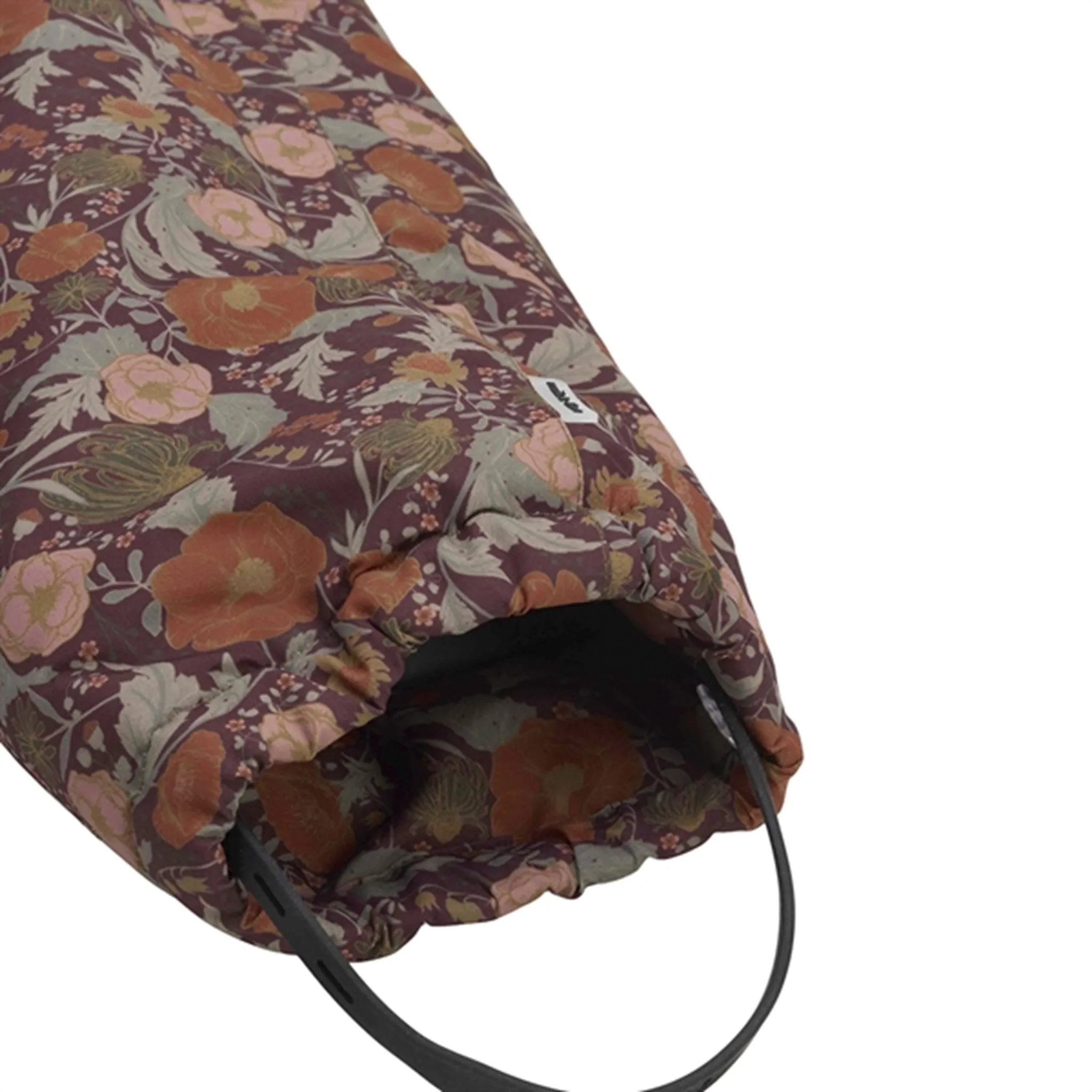 Contrast-Panel Playful graphic shirt Mikk-Line Baby Snowsuit Decadent Chocolate