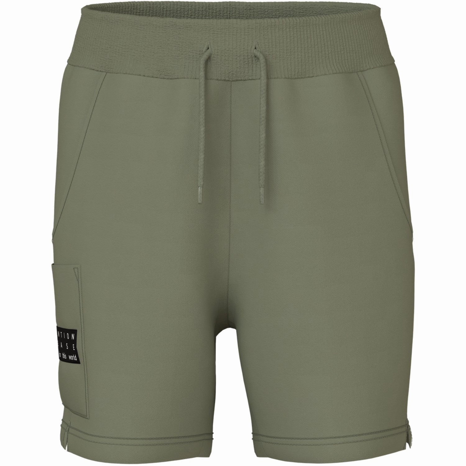 khaki shorts Name It Oil Green Vivasse Long Sweat Shorts