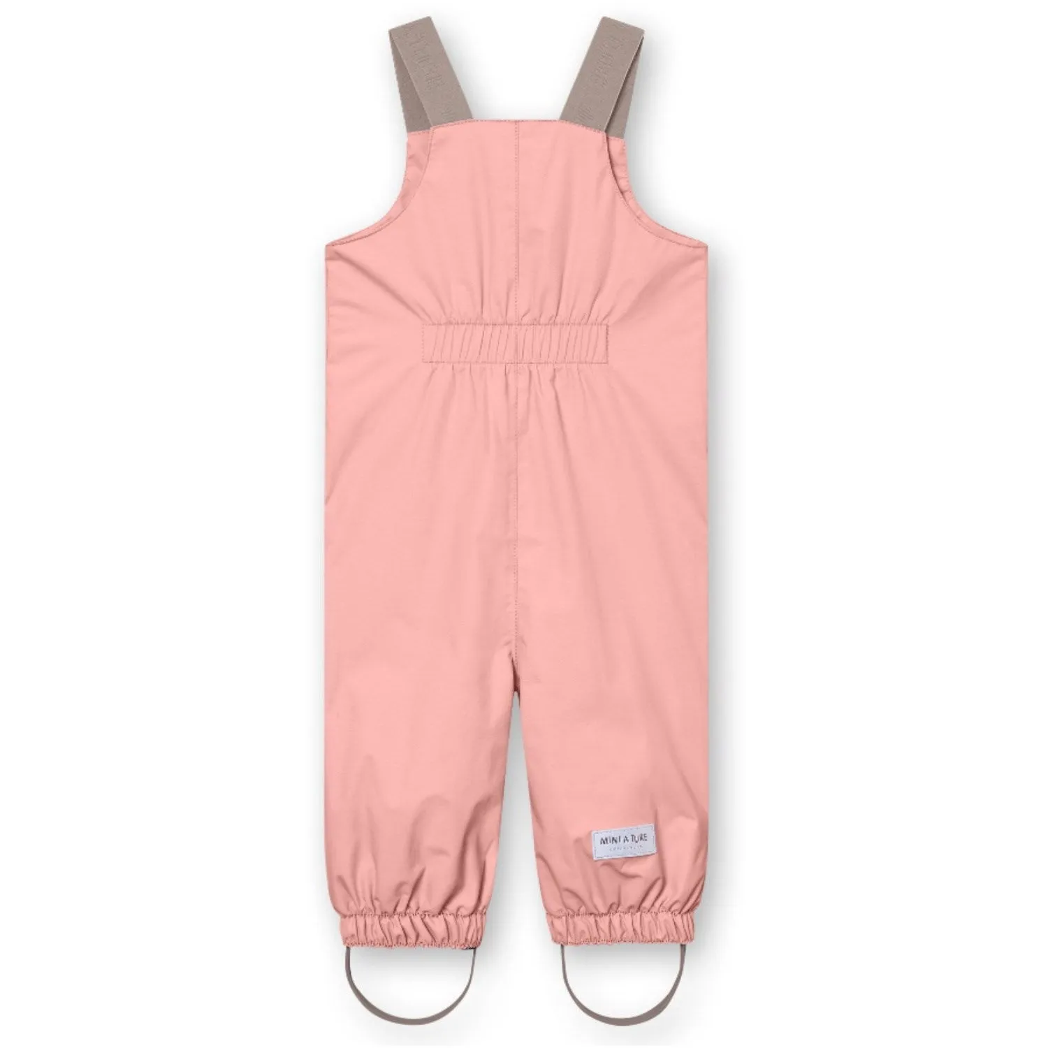 All-Season Wear Mini A ture Rose Tan Walentaya Spring Overalls. GRS