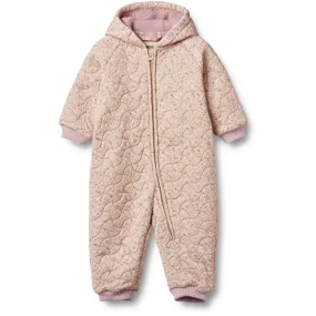 Beaded-Edge Wheat Pansies Thermo Suit Cuddle