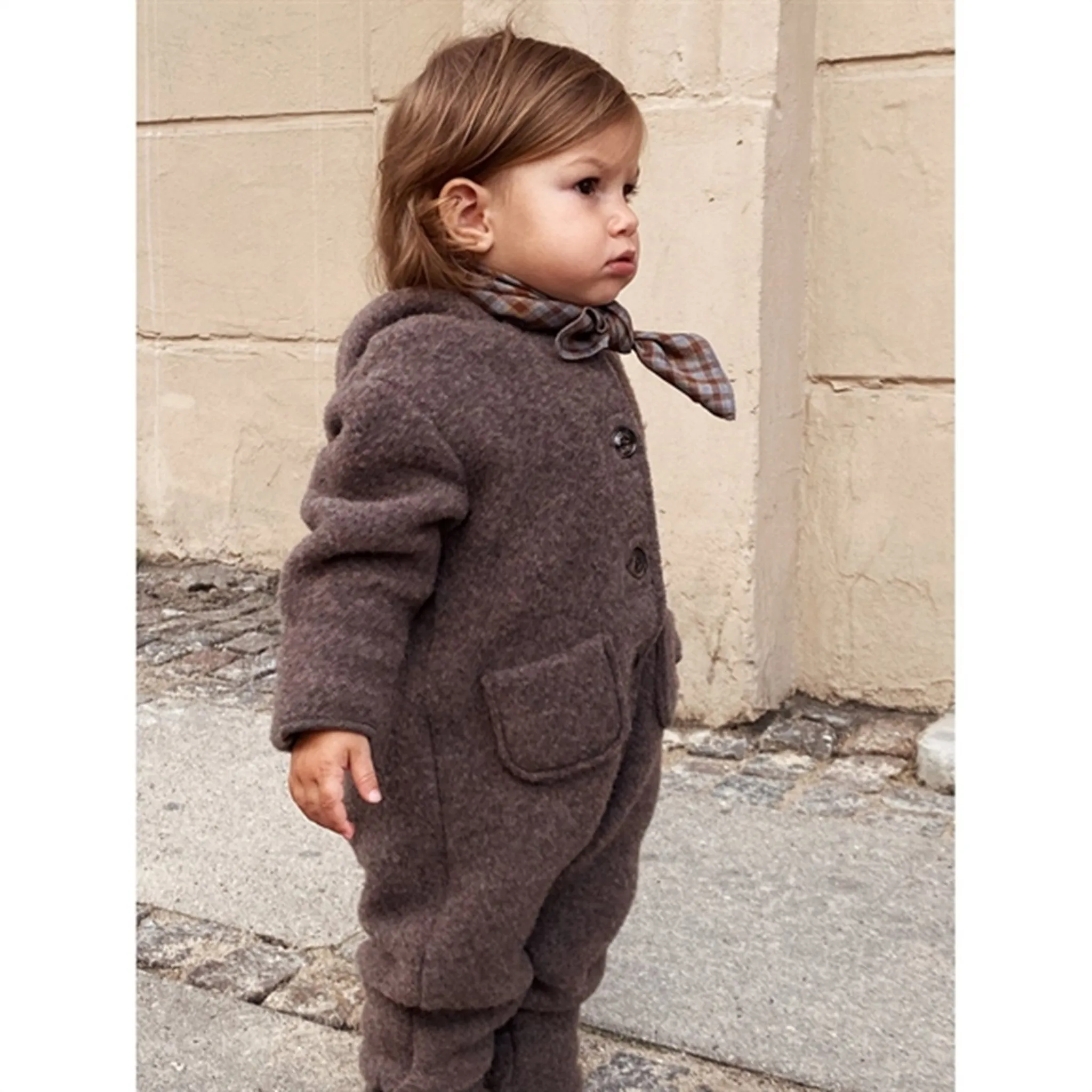 lalaby Chocolate Teddy Onesie Casual outing blouse