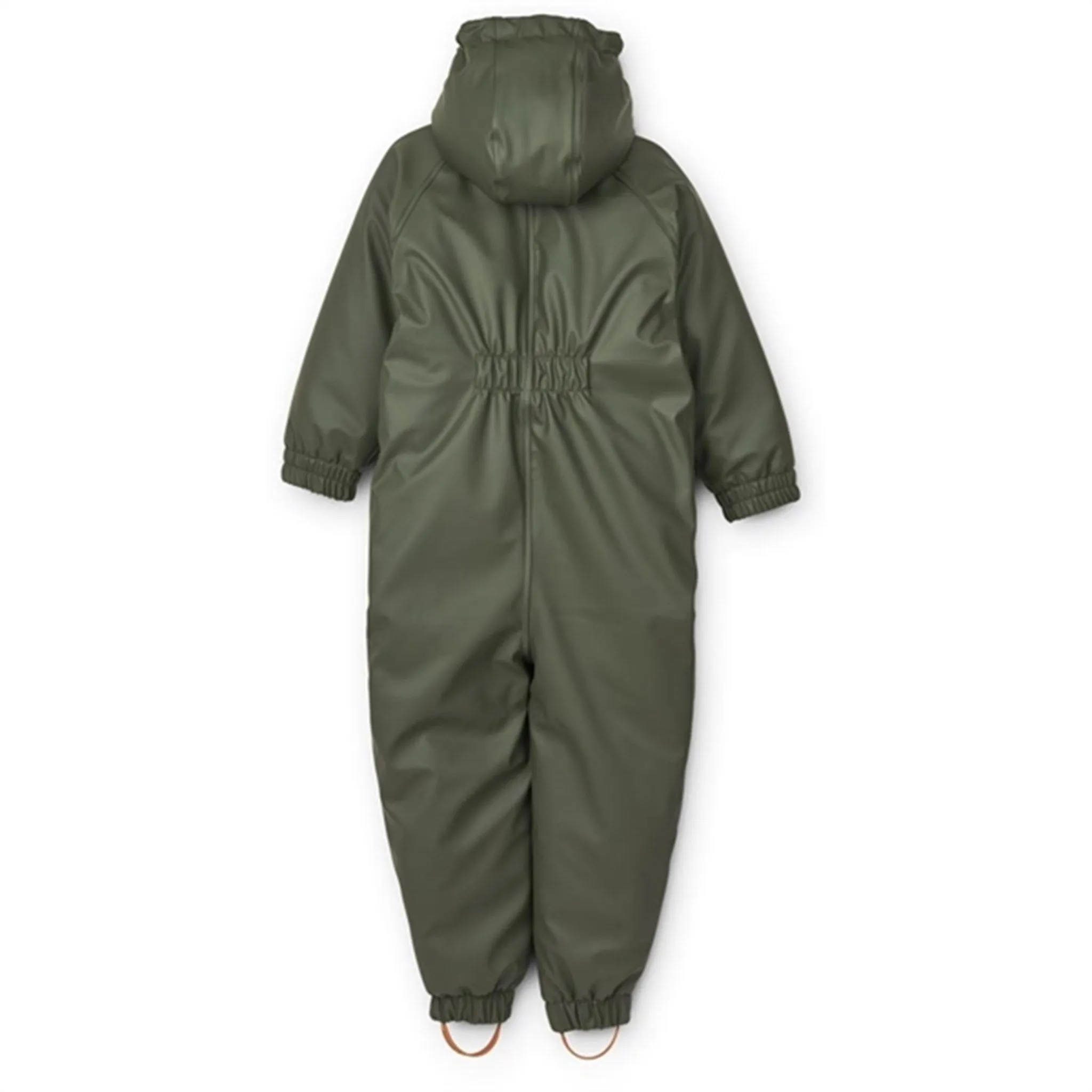 Liewood Nelly Rubber Snowsuit Hunter Green Draped-Style