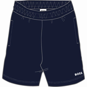 Hugo Boss Navy Shorts Quick Dry Fabric