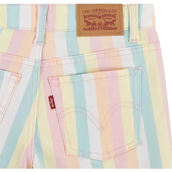 Active Lifestyle Levi's Printed Fray Hem Gf Shorts Pear Sorbet