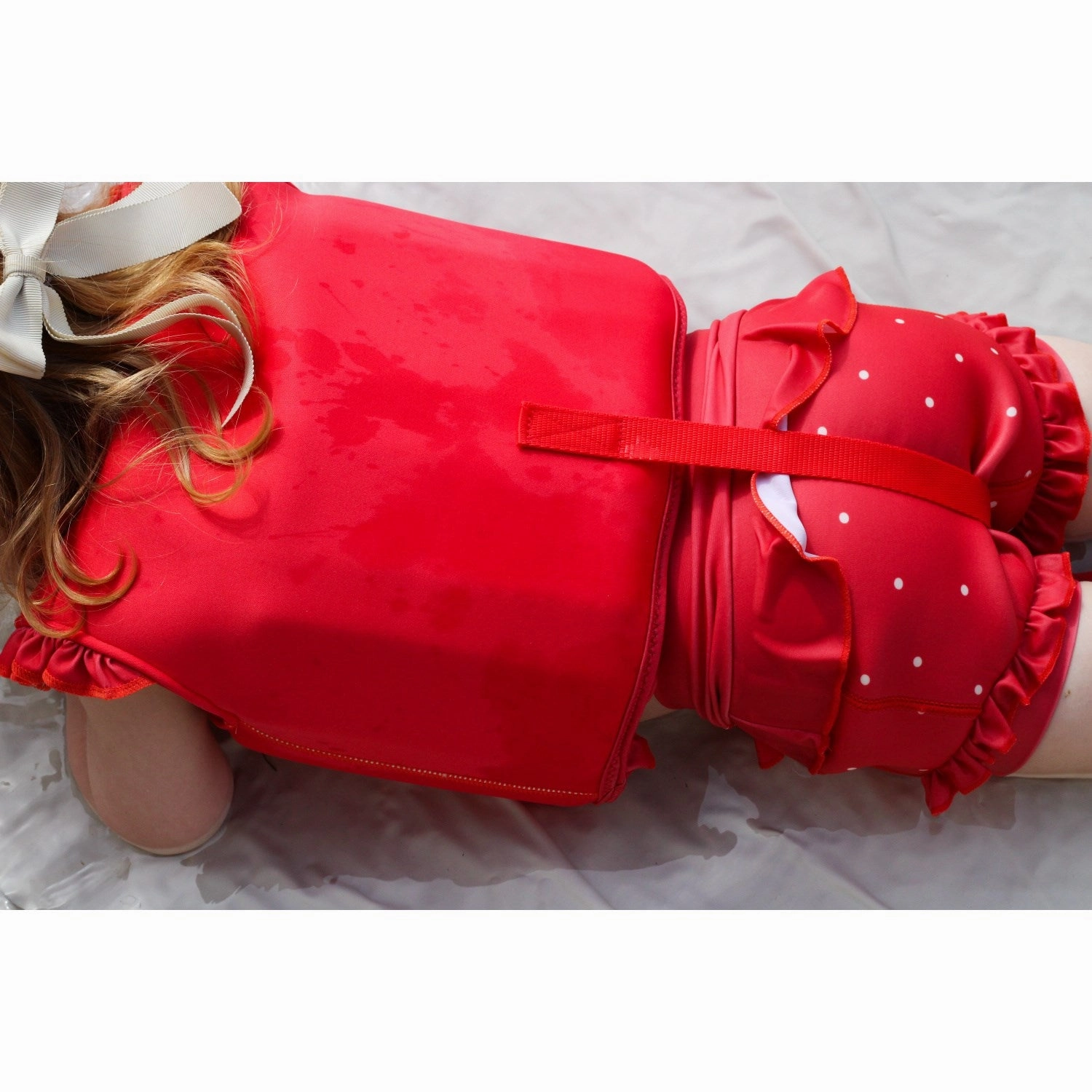 Eco Conscious Manufacturing Vanilla COPENHAGEN Berry Dots Swim Pants Neo