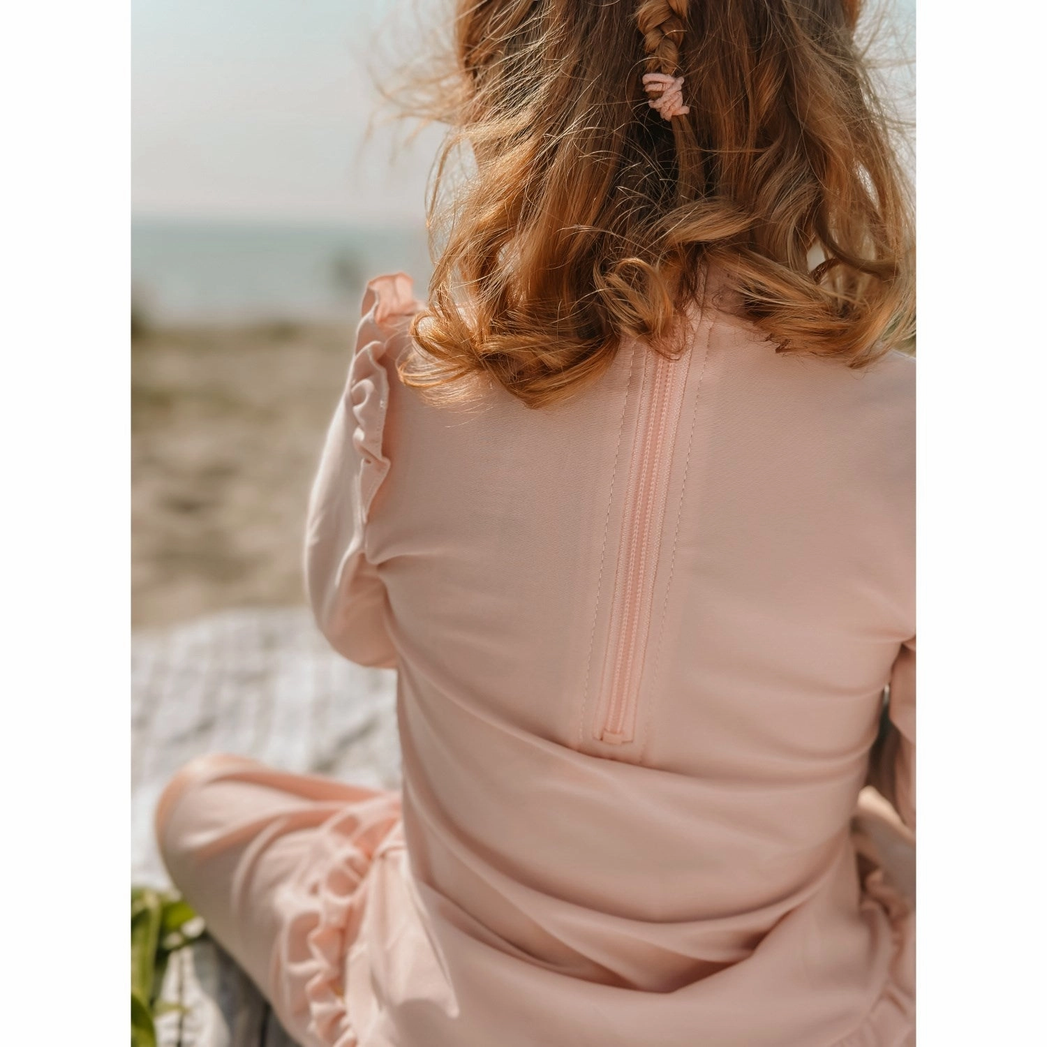 Vanilla COPENHAGEN English Rose Bathing blouse Ruffled-Edges