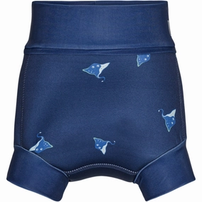 Cruelty Free Vanilla COPENHAGEN Navy Skate Fish Swim Pants Neo