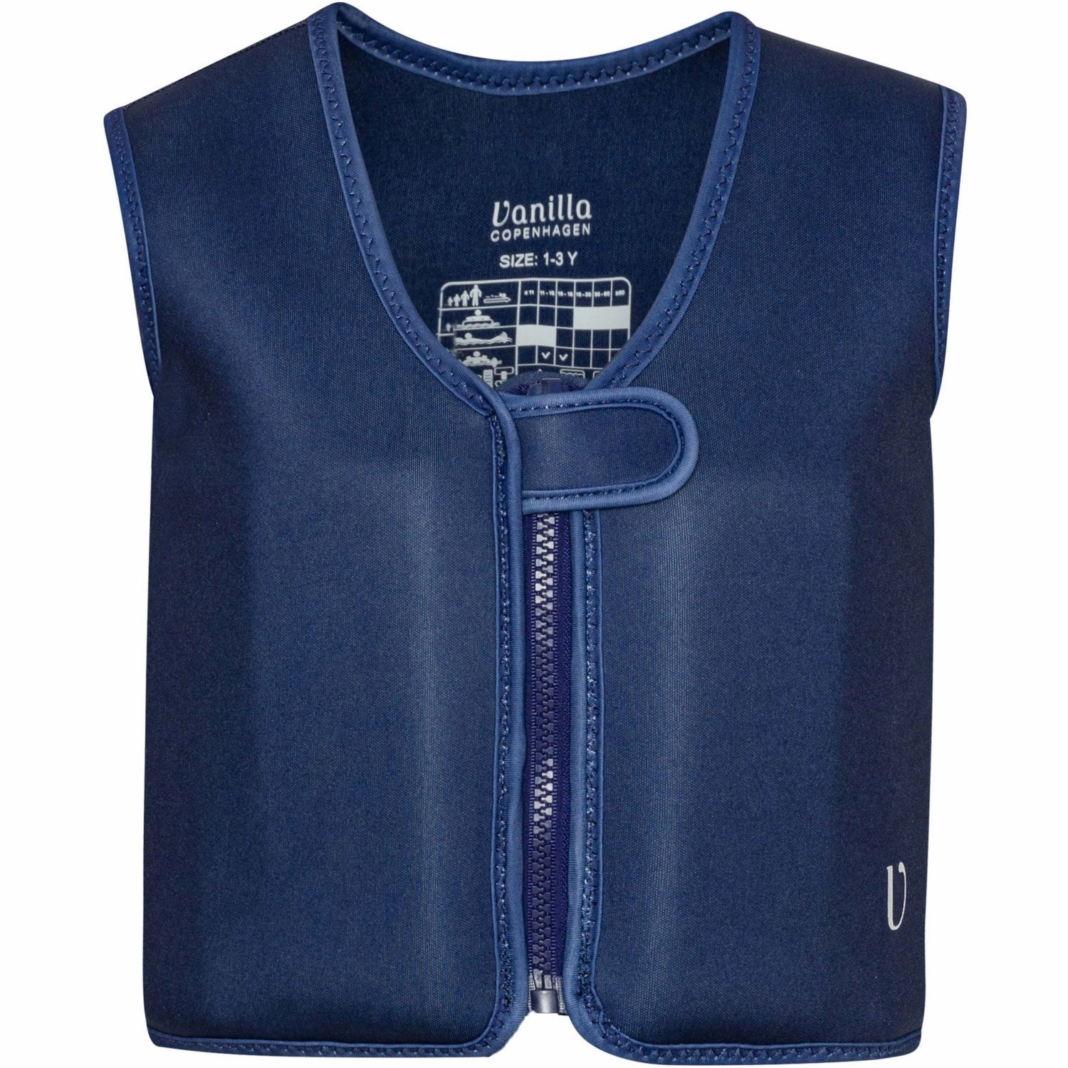 Trendy Outfit Vanilla COPENHAGEN Navy Skate Fish Swim Vest Neo