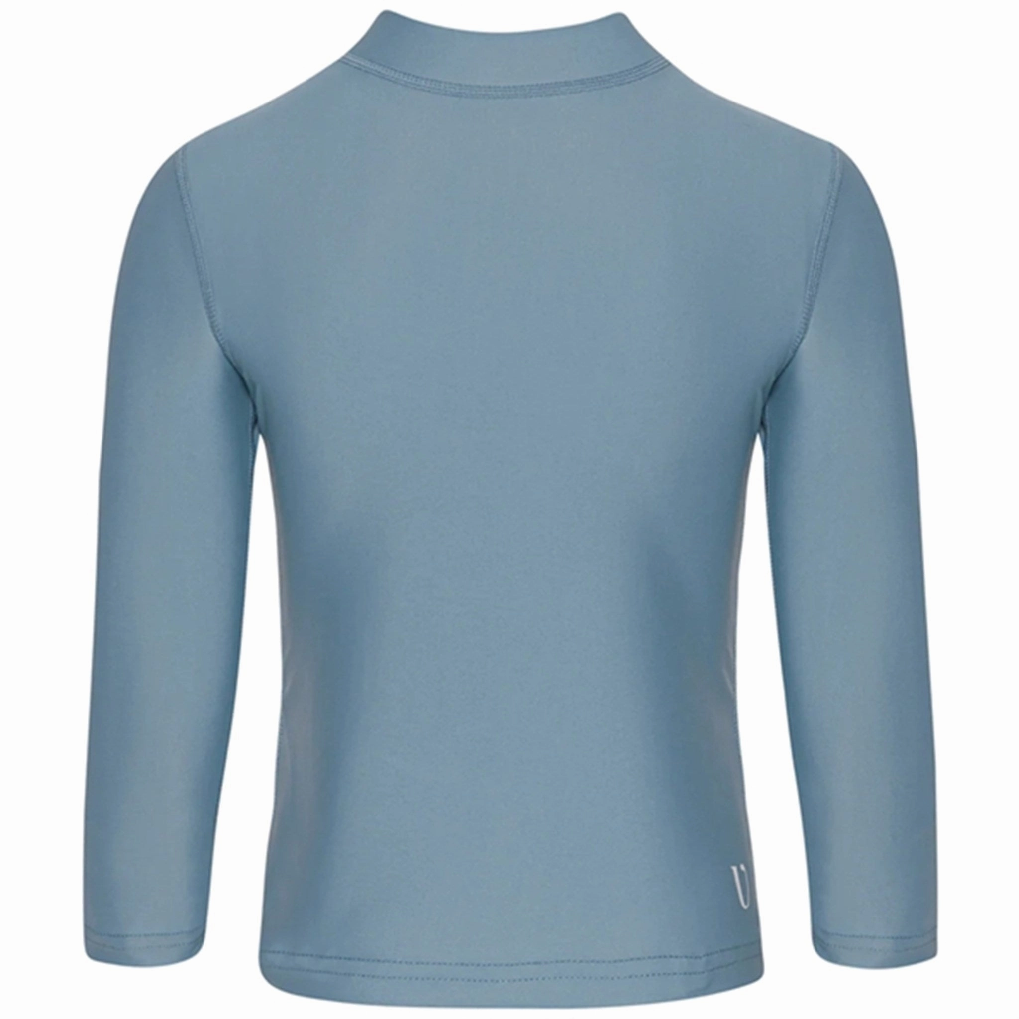 Vanilla COPENHAGEN Swim Blouse UPF/SPF 50  Blue Shadow Quick Tie Closure Multi Functional Pockets