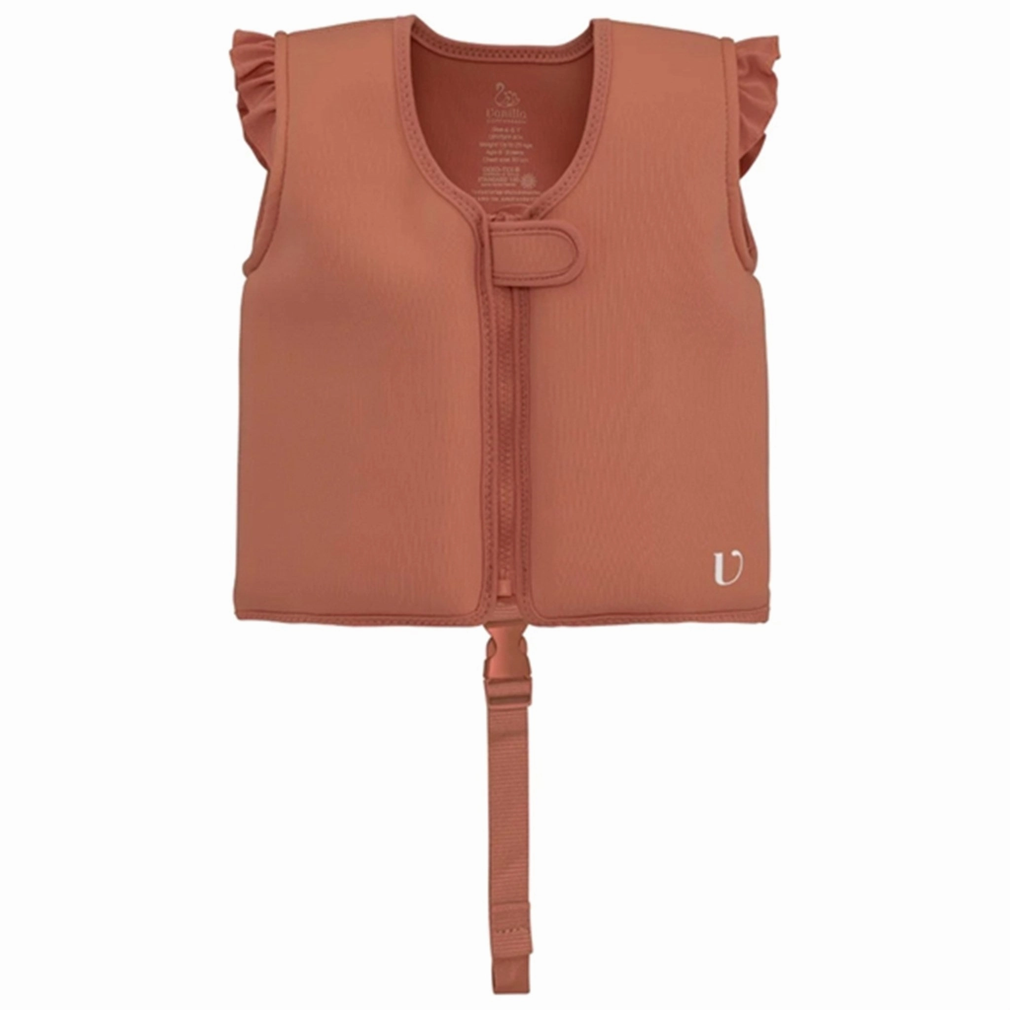 Vanilla COPENHAGEN Swim Vest Deep Coral Abrasion resistant