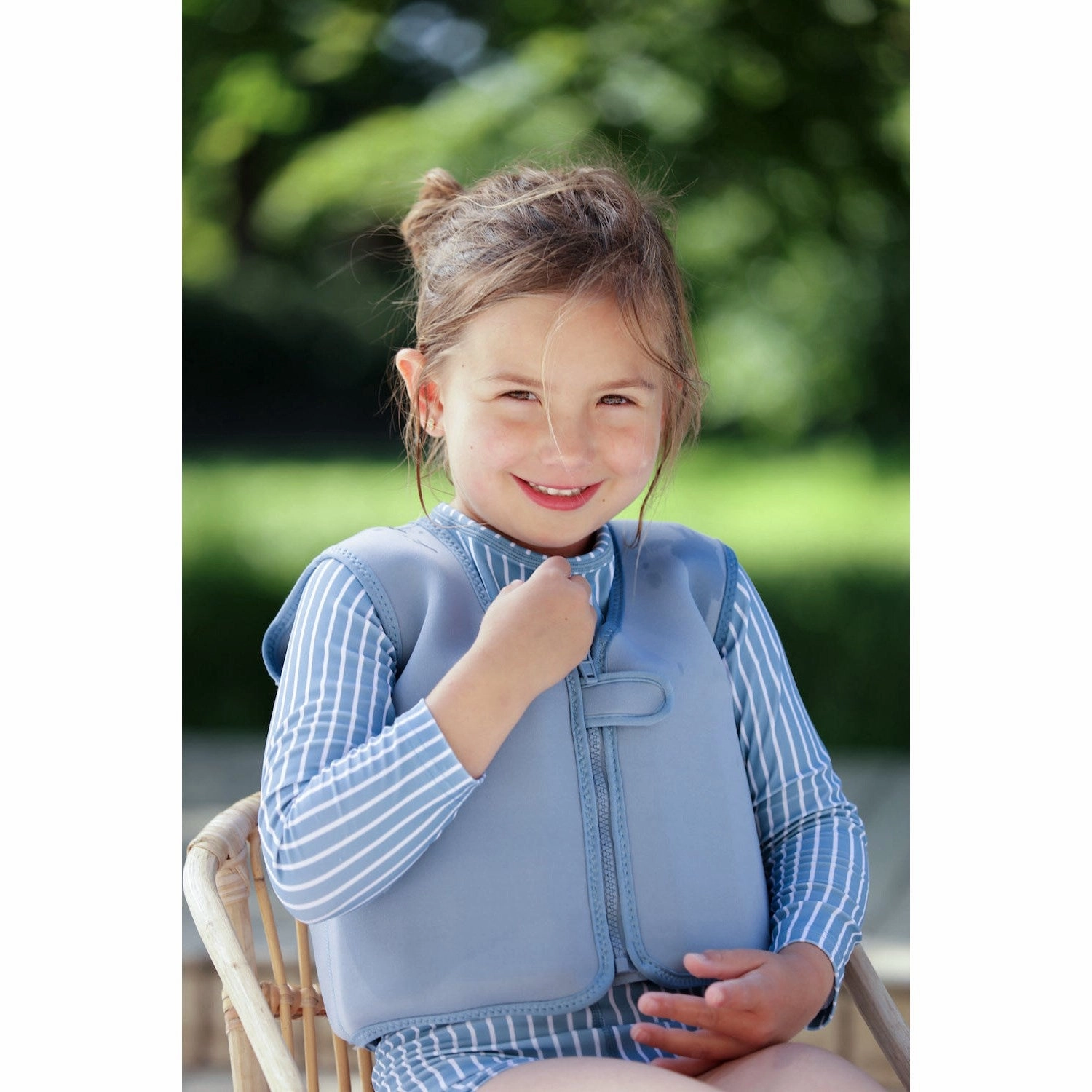 Vanilla COPENHAGEN Swim Vest Neo Blue Shadow Reusable Packaging Option Seaside Relaxation