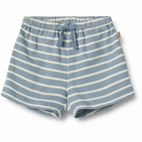 Wheat Ashley Blue Stripe Jersey Shorts Vic Double Stitched Seams floral shorts