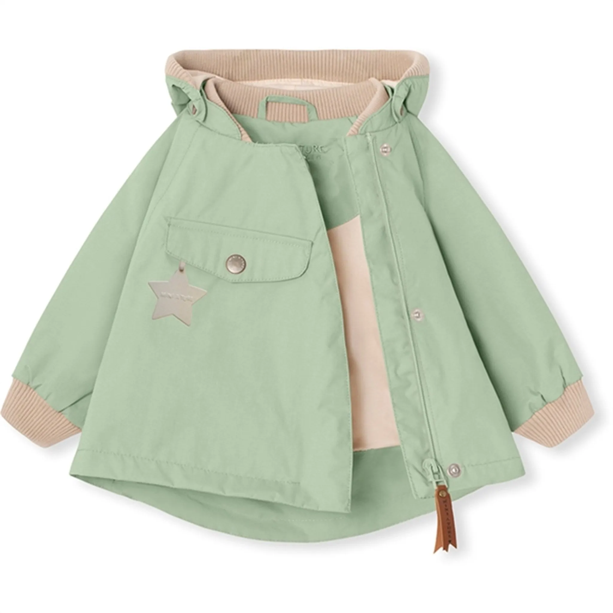 solo travel MINI A TURE WAI Spring Jacket Dusty Light Green
