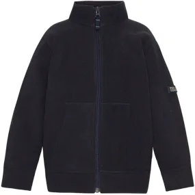 Cool Days Ver de Terre Doubleface Fleece Jakke Navy/Mocca