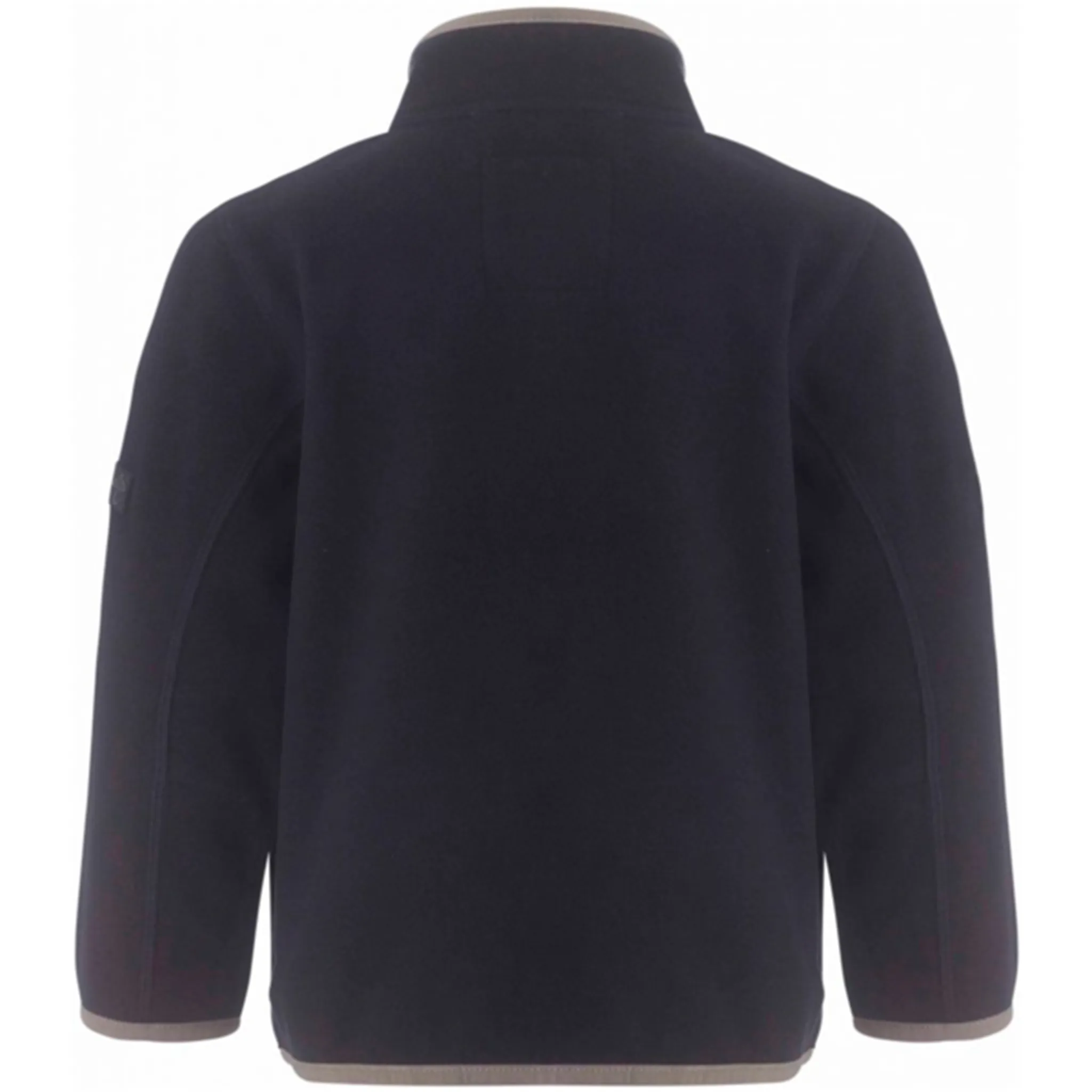 Ver de Terre Doubleface Fleece Jakke Navy/Mocca Fall Outfit