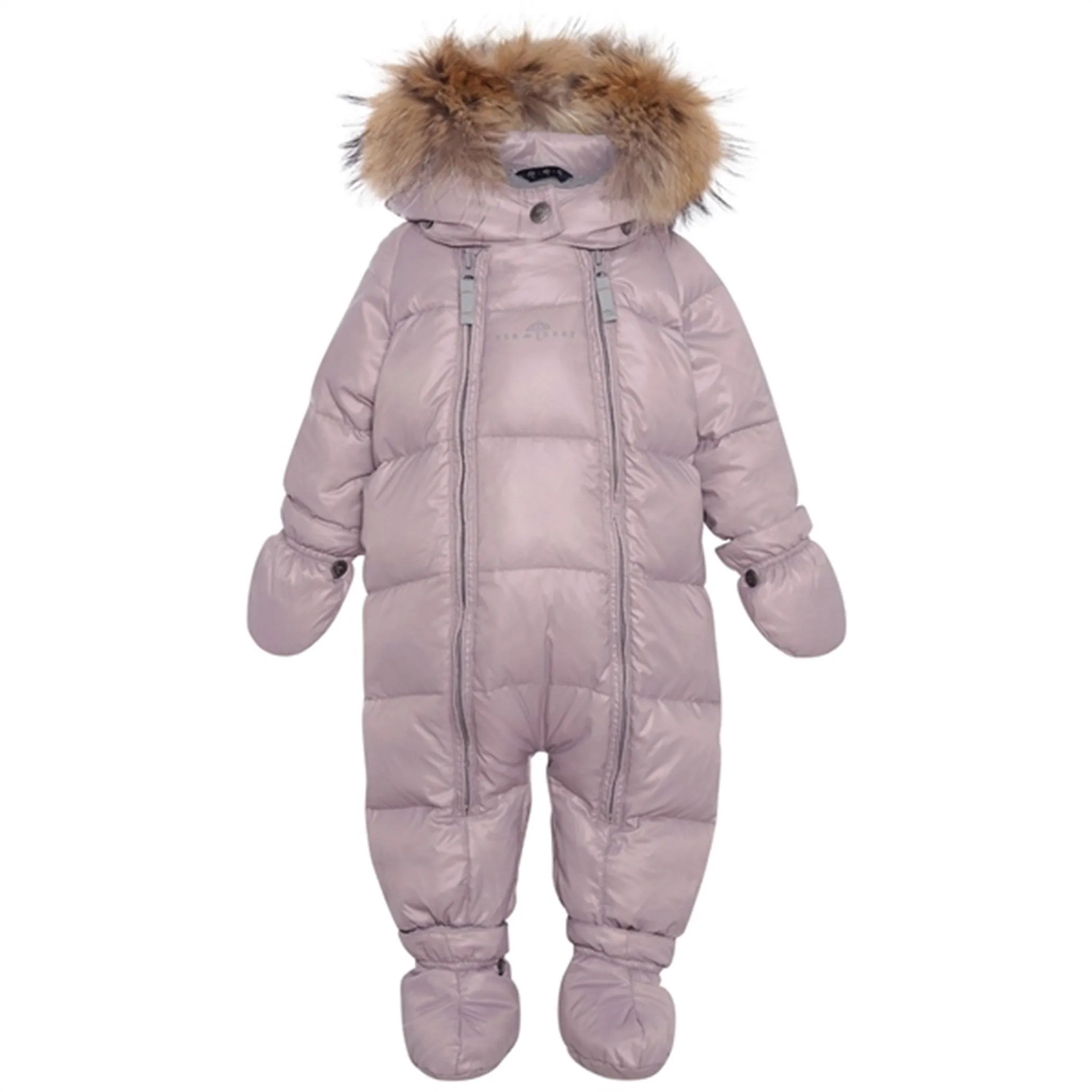 Ver de Terre Featherlight Baby Flyverdragt m. Pels Heather Chic office attire