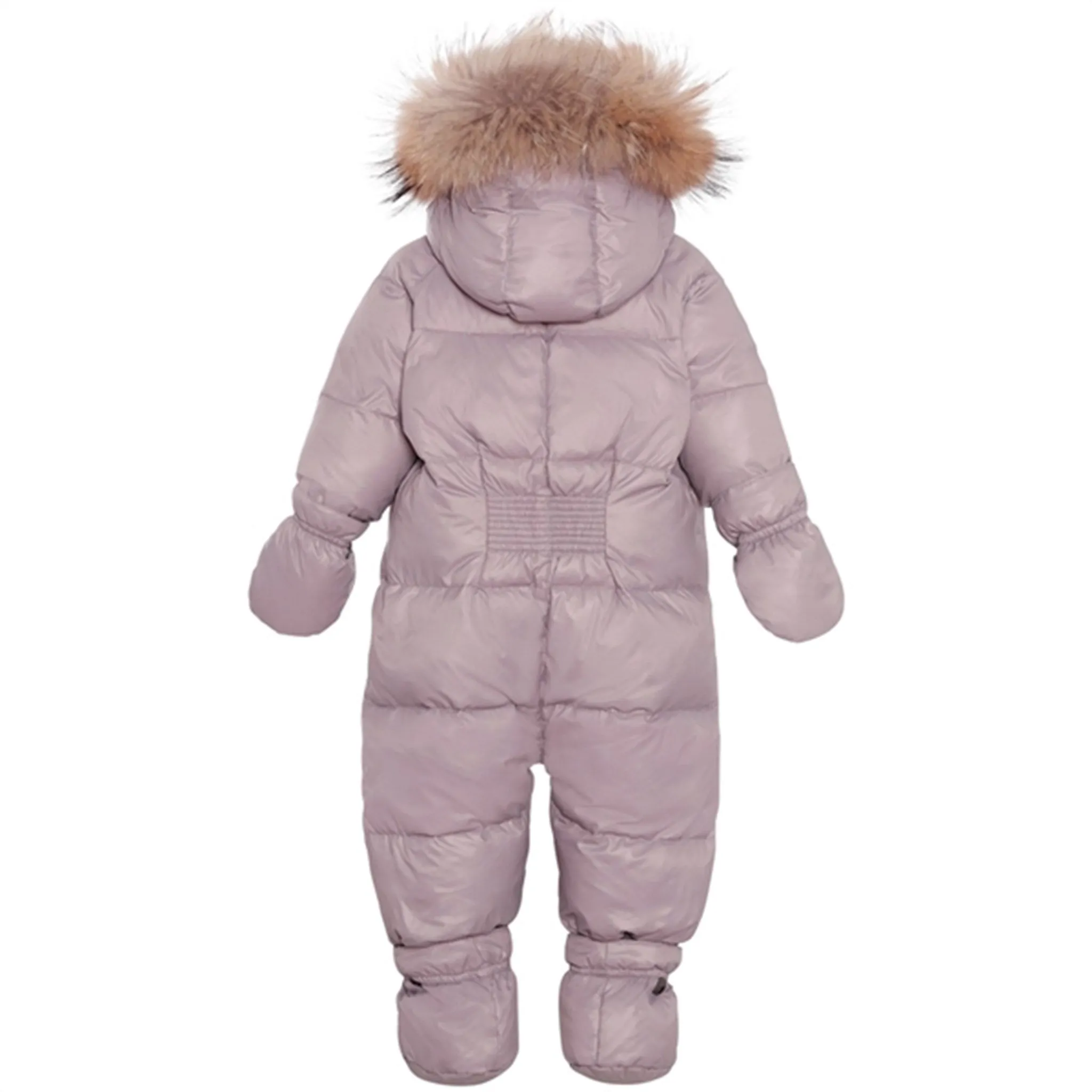 Ver de Terre Featherlight Baby Flyverdragt m. Pels Heather Bell-Sleeve