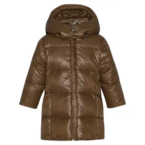 Ver de Terre Featherlight Baby Girls Down Coat Kangaroo Lightweight-Structure UV-Resistant