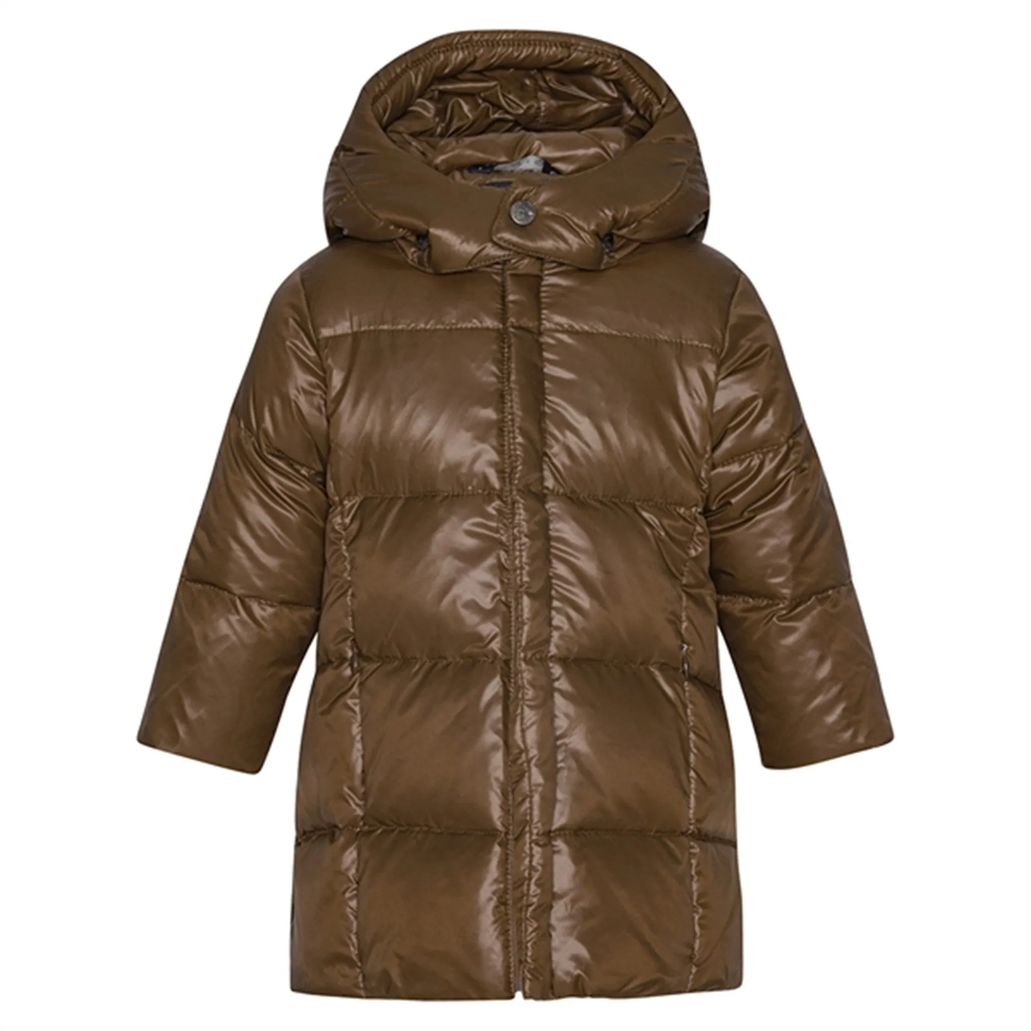 Ver de Terre Featherlight Baby Girls Down Coat Kangaroo cold