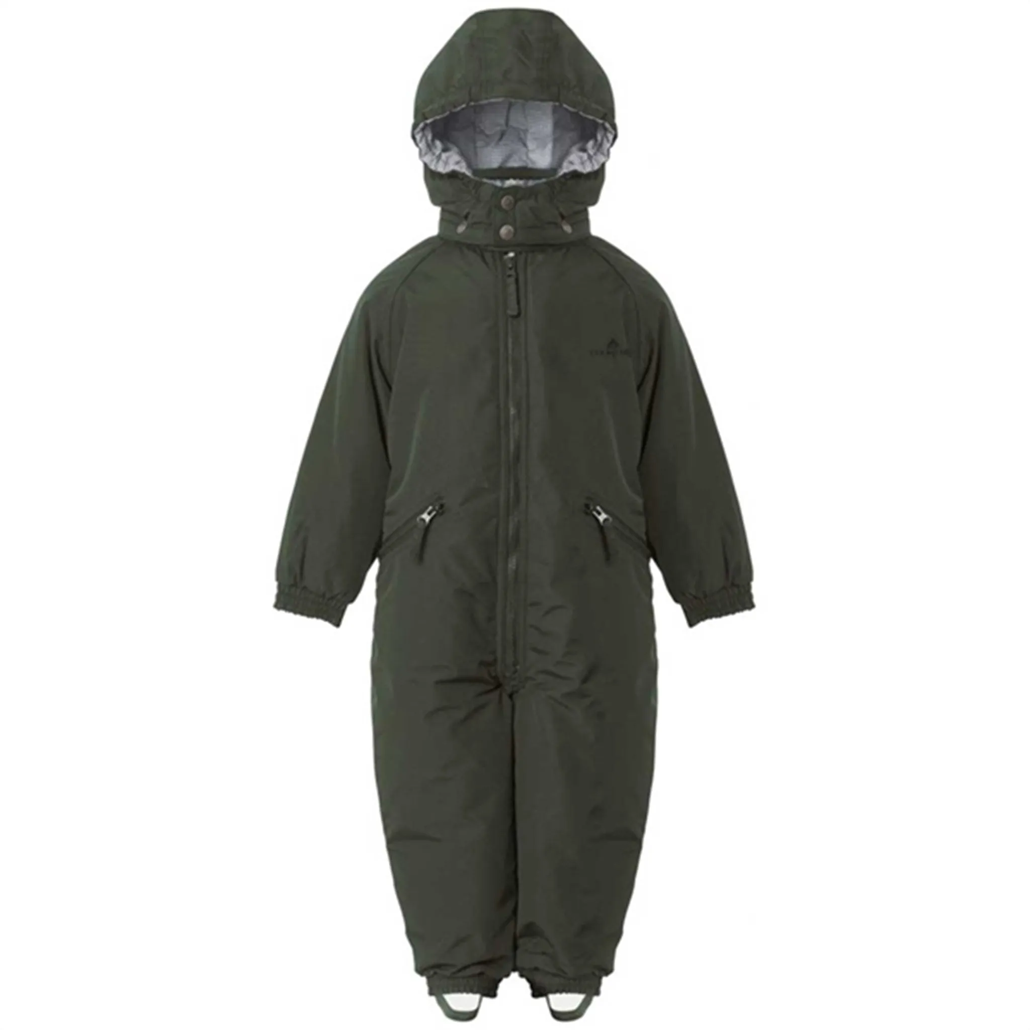 Effortless Street Style Resort-Wear Ver de Terre Flyverdragt Dark Moss