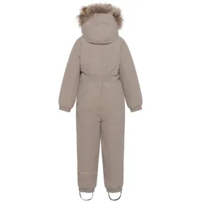 Ver de Terre Flyverdragt m. Pels Caramel Tonal-Stitching