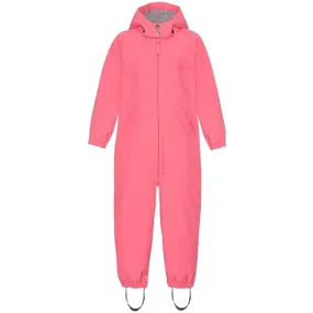 Ver de Terre Toddlers Overall Confetti Linen-Blend Flutter-Sleeve