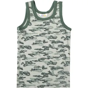 Joha Bamboo Green AOP Top Abrasion Resistant Fabric Reinforced Edging