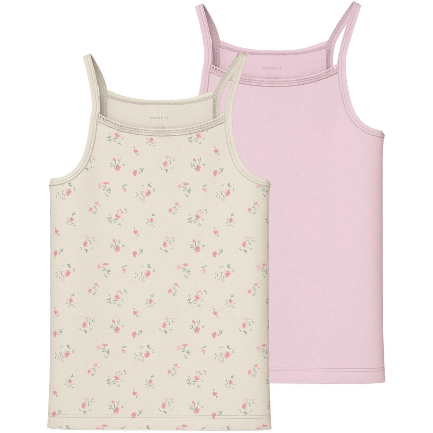 buffer Name It Turtledove Nkfstrap Top 2P Flower Noos