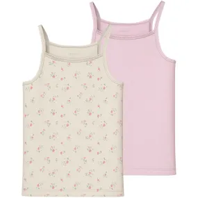 buffer Name It Turtledove Nkfstrap Top 2P Flower Noos