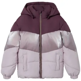 Name it Arctic Dusk Mille Puffer Jacket Block Foil Noos Timeless casual top