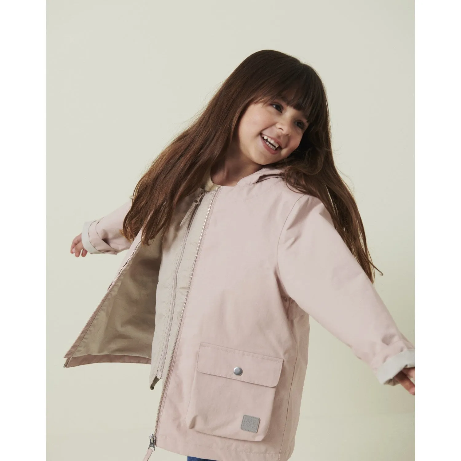 MarMar Tech. Parka Rose Powder Osman Jacket Outerwear Non Irritating Collar