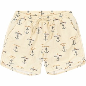 Full-coverage Bold-Prints Konges Sl?jd Asnou Swim Shorts Ancre