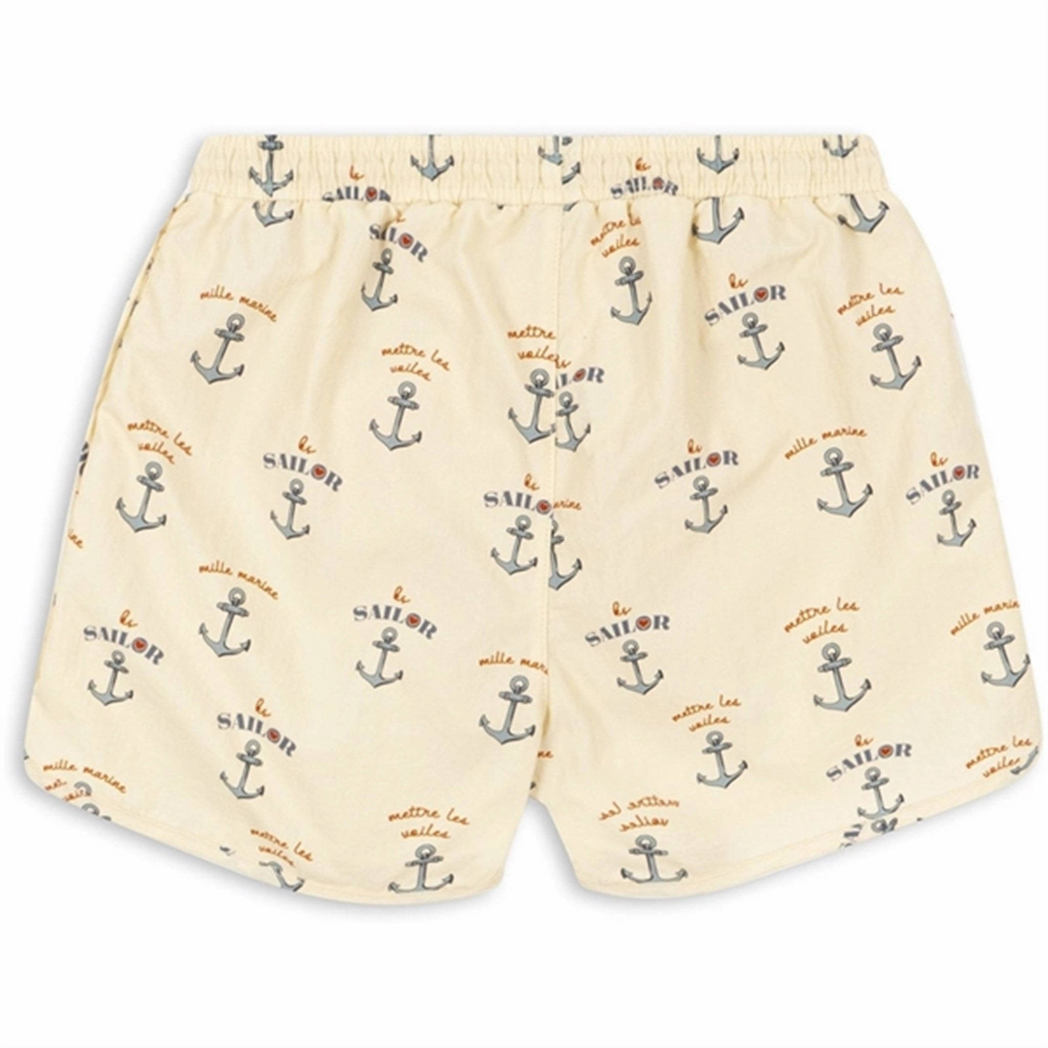 Flexible Bonded Seams Konges Sl?jd Asnou Swim Shorts Ancre