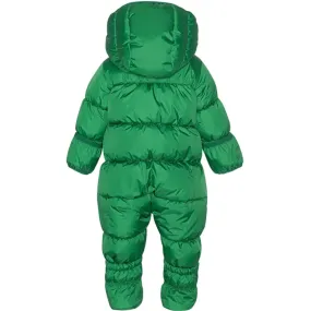 Classic and simple shirt Puff-Sleeve Molo Woodland Green Hebe Baby Snowsuit